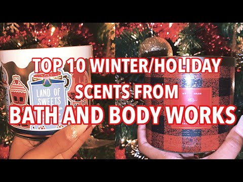 10 BEST WINTER/HOLIDAY CANDLE SCENTS FROM BATH AND BODY WORKS! | CANDLE DAY 2020 #Shorts