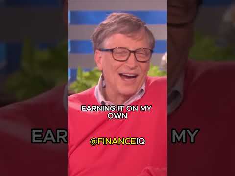 Bill Gates: Why You Shouldn't Care About Money?