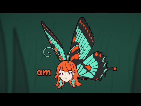 Kiara is a butterfly (Hololive animation)