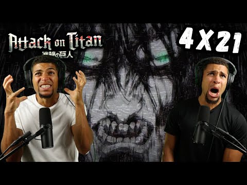 THE RUMBLING! | Attack On Titan 4x21 REACTION!! | "From You, 2000 Years Ago"