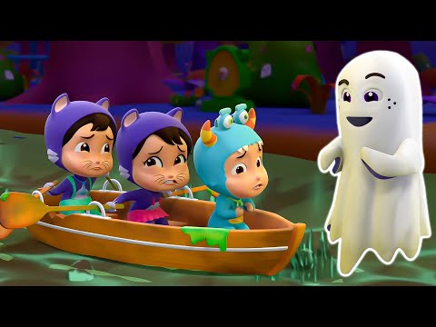 Halloween Row Row Row Your Boat + More Scary Songs & Kids Music