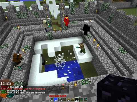 Let's play Minecraft Together Episode 51 - spleef with anthony