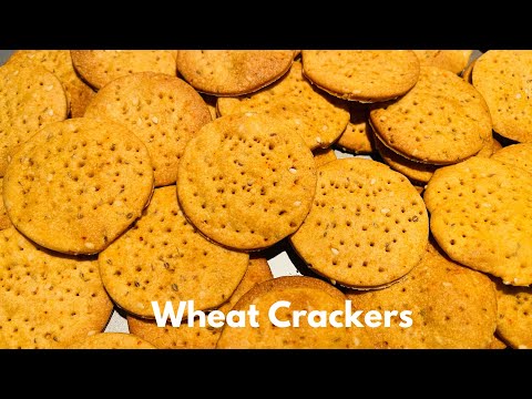 No Oil Snack Recipe | Wheat Crackers Recipe |గోధుమ పిండి తో స్నాక్స్| Simple Tea Time Snack Recipe