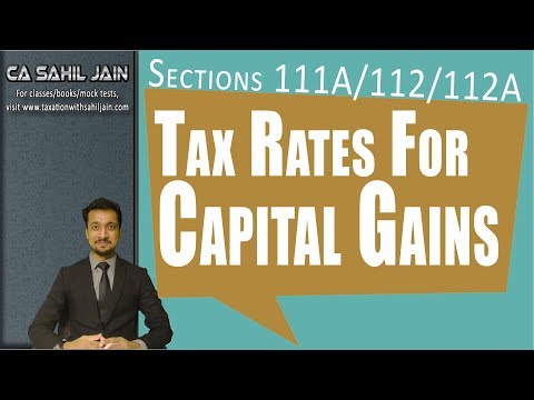 Tax Rates on Capital Gains | Sections 111A/ 112A / 112