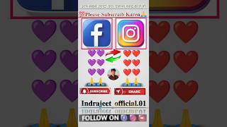 Instagram 🆚Facebook new Song Trending insta song indrajeet official Sandeep official 20 relick video