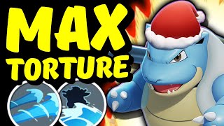 FRUSTRATE YOUR ENEMIES WITH FULL TANK BLASTOISE | Pokemon Unite