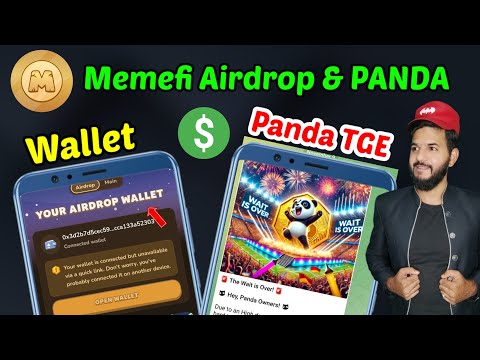 Memefi Airdrop new updates| Panda Airdrop New updates| W-Coins claim | Memefi Sui network wallet