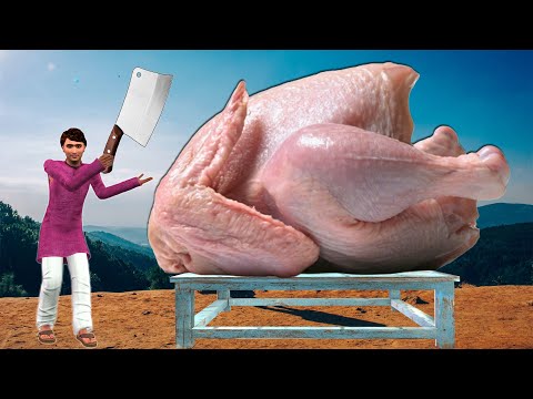 Giant Chicken Murgi Hindi Kahaniya Hindi Moral Stories New Funny Comedy Video Giant Murgi Kahani