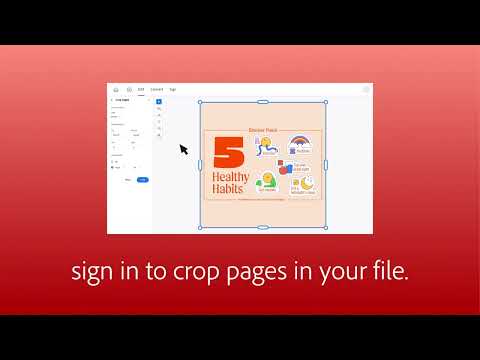 How to crop PDF online: crop PDF pages easily with Adobe Acrobat