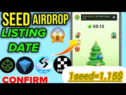 Seed airdrop update#Seed Airdrop listing date confirm#How to connect seed wallet#Caryptocutrency