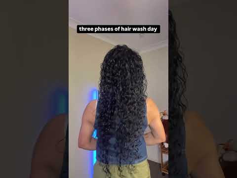 Three phase in a day #curlyhair #curlyhairroutine #naturallycurly #curlygirls #frizzyhair