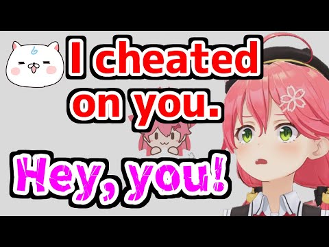 35P cheated on Miko during her break!?  [Hololive/Sakura Miko/Eng sub]