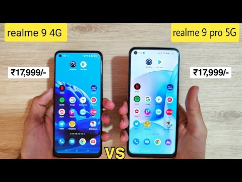 realme 9 4G vs realme 9 pro 5G Speed Test & Comparison | Aag Laga Di 🔥