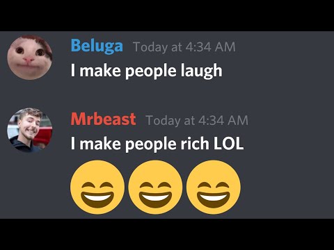 MrBeast Games On discord Be like...