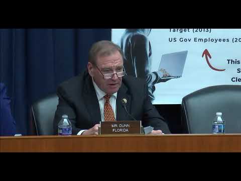 Congressman Dunn Addresses America's Data Privacy Shortfalls