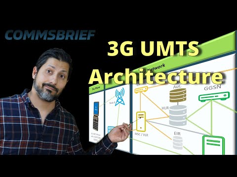 3G UMTS Network Architecture Simplified