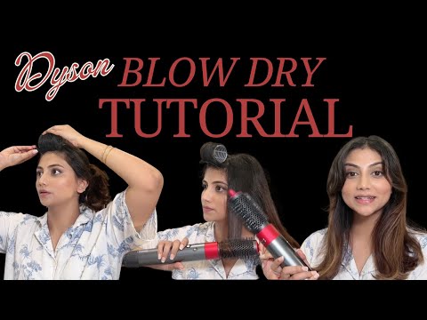 Viral Dyson Blow Dry Tutorial | Easy Techniques for Perfect Hair 👩‍🦰