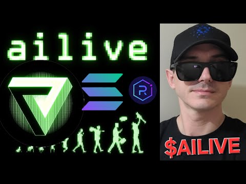 $AILIVE - AILIVE TOKEN CRYPTO COIN HOW TO BUY AI LIVE ALIVE AI AGENT SOLANA RAYDIUM JUPITER METEORA