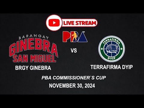 LIVE NOW! BRGY GINEBRA vs TERRAFIRMA DYIP | PBASeason49 | November 30, 2024|NBA2K24 Simulation Only