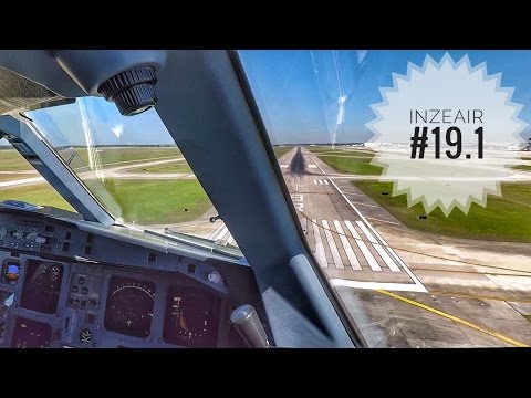 AIR FRANCE FLIGHT TO HOUSTON IN A330 COCKPIT