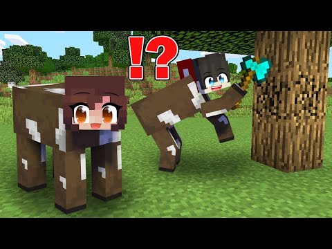 Escape Or Get Eaten As Cows in Minecraft ( Tagalog )