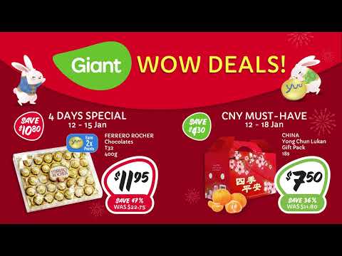 Giant Ferrero Rocher & Lukan WOW Deals