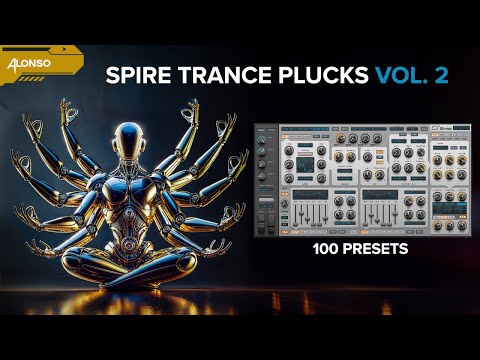 Spire Trance Plucks Vol. 2 (100 Presets) Classic, Uplifting, Progressive | Alonso