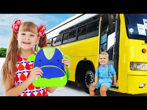 First Day at School and other funny stories for kids