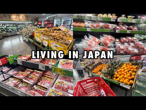 Living in Japan | Grocery Shopping ♥️