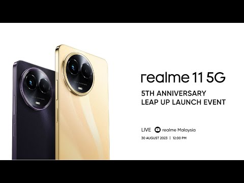 realme 11 5G - 5th Anniversary Leap Up Launch Event