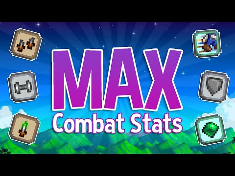 I Maxed Out every Combat Stat in Stardew Valley