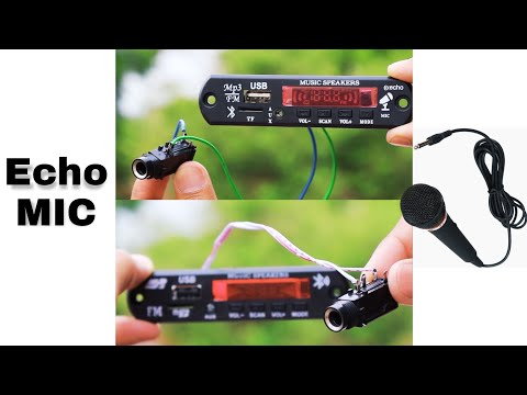 Connect MIC IN BLUETOOTH MODULE | Echo MIC