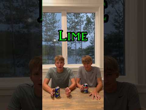 We Tried Pepsi Lime! #trending #funny #taste #pepsi #soda