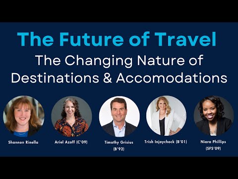 The Future of Travel: The Changing Nature of Destinations & Accommodations