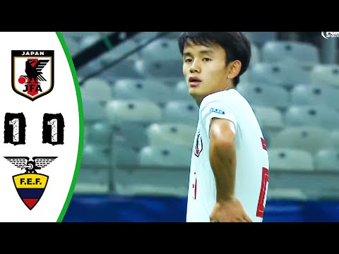 日本代表 VS エクアドル代表 1-1 コパ・アメリカ 2019.06.24