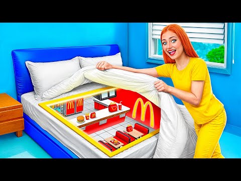 I Built a Secret McDonald’s in My Room by Multi DO Challenge