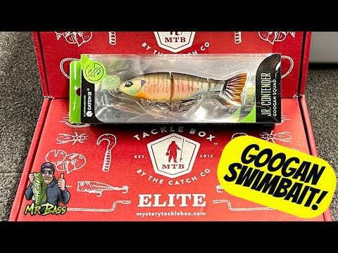 Mystery Tackle Box August Unboxing - GOOGAN SWIMBAIT - OVER $63 VALUE!!