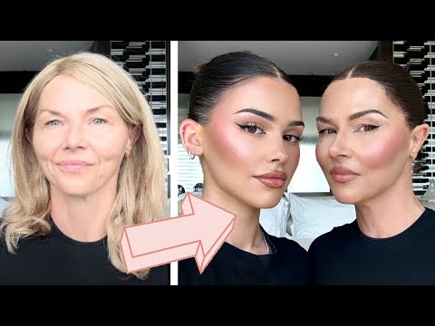 transforming my mom into me!