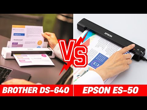 Epson Workforce ES 50 vs Brother Ds 640