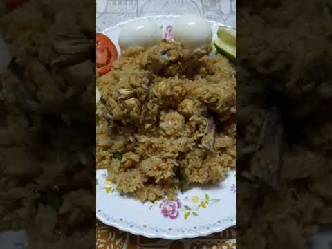 Chicken biriyani 🤩 #tiktok #asmr #eating #recipe #biriyani #chicken  #chickenbiryani #food #shorts