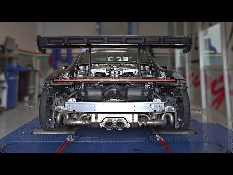 15min. of pure Porsche 911 GT3 9000rpm SOUND on DYNO | 992 GT3 RS, 991 GT3 RS, GT3 Touring & More