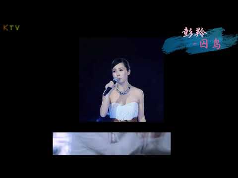 【KTV】彭羚《囚鸟》原版伴奏 | 高清歌词 (Karaoke Version)