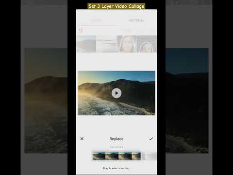 Day 5 - Set 3 Layer Video Collage in InShot App. #editingtutorial #editingtips #inshotapp