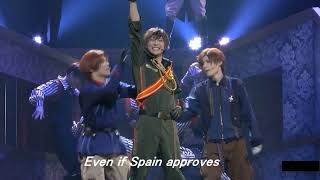 Hetalia Musical   'What Italy must do to live with Romano' with English subtitles.