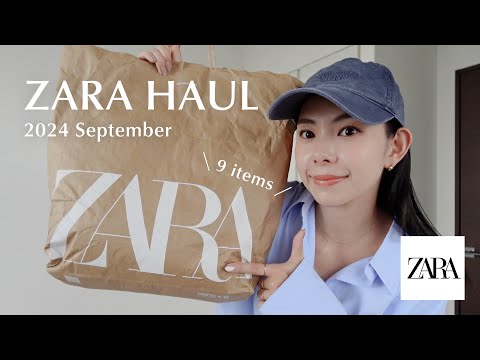 【ZARA購入品】 全9点！今から着られる秋先取りなザラの新作🍁🤎 子供服も紹介👦🏻 骨格ストレート/低身長