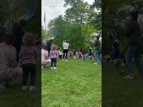 The winning bubble! 🫧 bubbles #bigbubble #musicclass #missjolie #montclairnj