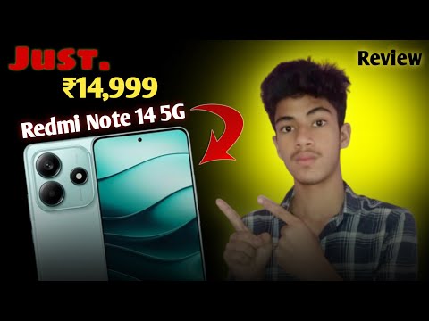 Redmi Note 14 5g is here details review | Redmi note 14 first look🔥⚡@₹14,999