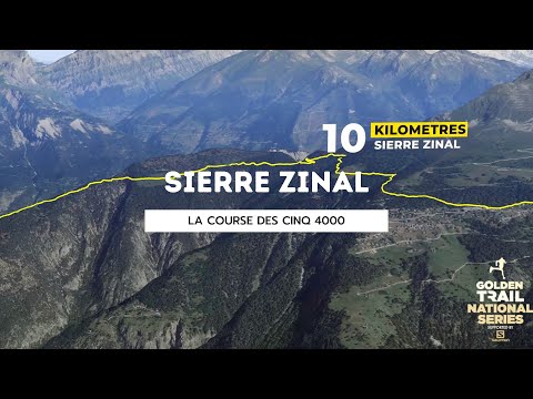 Trail Sierra Zinal 2025 - Golden Trail Series - Parcours / Course - Live