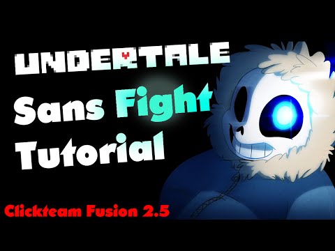 Make your own Undertale Sans fight! (Clickteam Fusion 2.5)