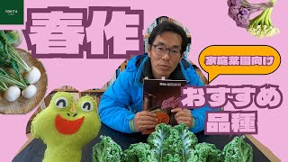 【家庭菜園】春作！家庭菜園向けおすすめ品種３選＋α！【トキタ種苗】